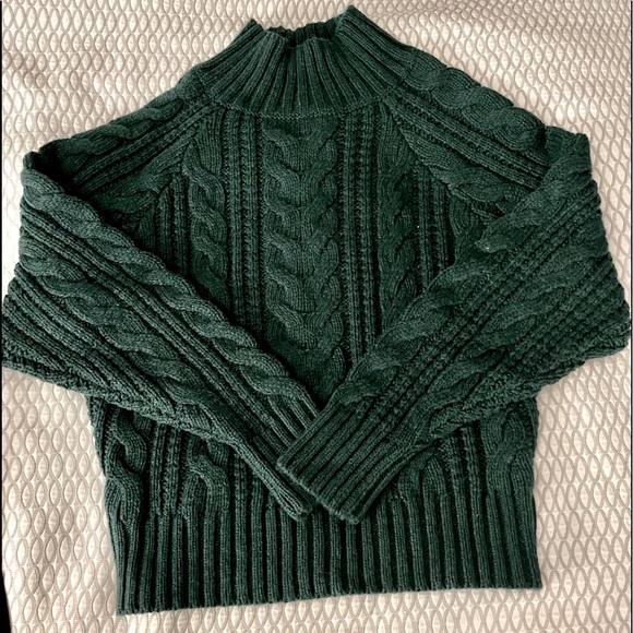 a new day Sweaters - A New Day Teal Cable Knit Sweater NWT